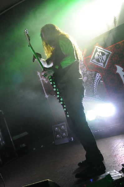 Machine Head at Stubb's BarBQ, Austin, TX 12/01/12 - photo by Jeff Barringe