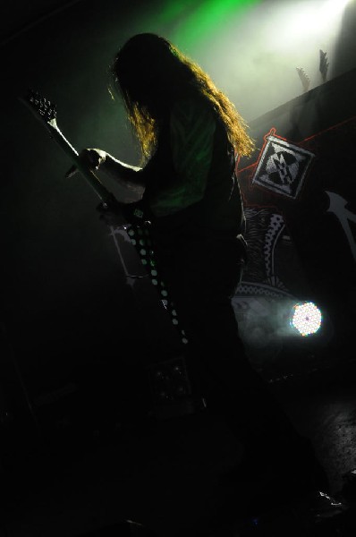 Machine Head at Stubb's BarBQ, Austin, TX 12/01/12 - photo by Jeff Barringe