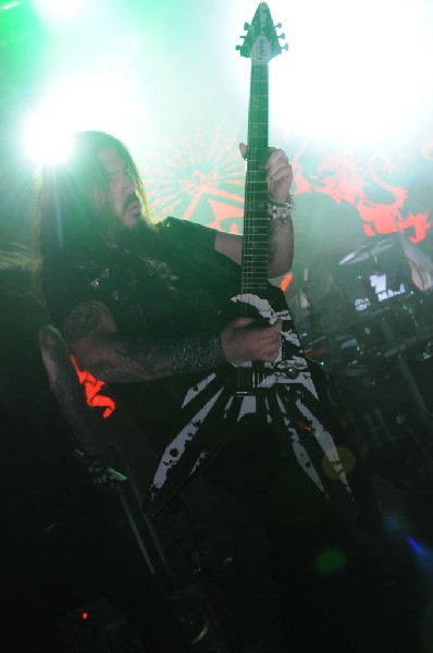 Machine Head at Stubb's BarBQ, Austin, TX 12/01/12 - photo by Jeff Barringe