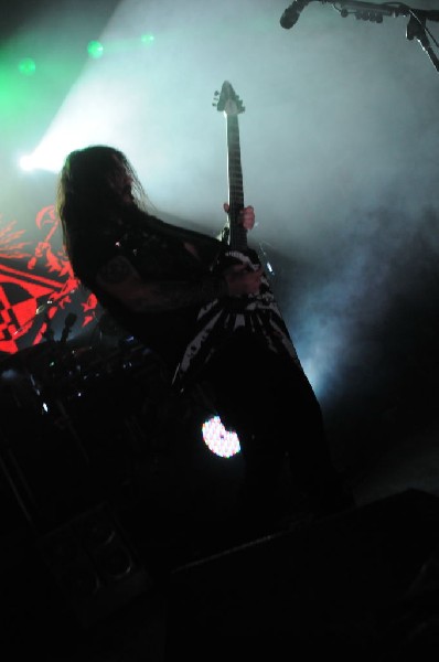 Machine Head at Stubb's BarBQ, Austin, TX 12/01/12 - photo by Jeff Barringe