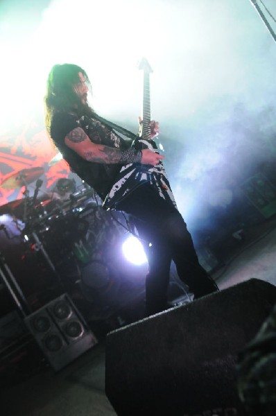 Machine Head at Stubb's BarBQ, Austin, TX 12/01/12 - photo by Jeff Barringe