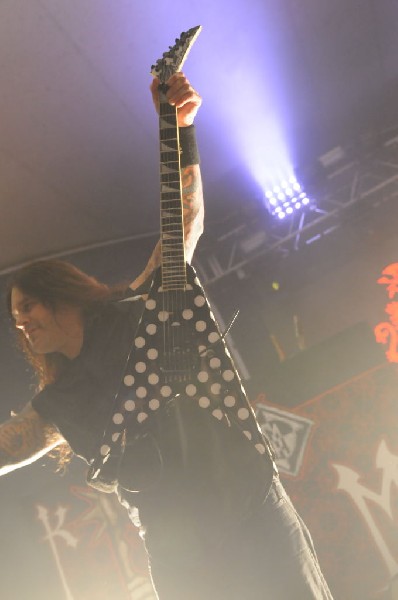 Machine Head at Stubb's BarBQ, Austin, TX 12/01/12 - photo by Jeff Barringe