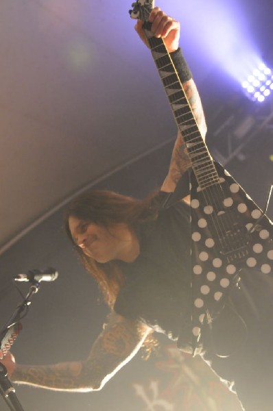 Machine Head at Stubb's BarBQ, Austin, TX 12/01/12 - photo by Jeff Barringe