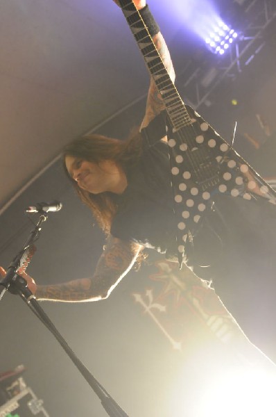 Machine Head at Stubb's BarBQ, Austin, TX 12/01/12 - photo by Jeff Barringe