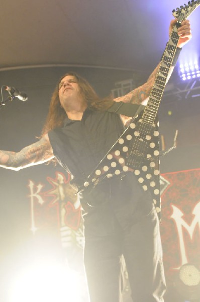 Machine Head at Stubb's BarBQ, Austin, TX 12/01/12 - photo by Jeff Barringe