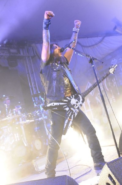 Machine Head at Stubb's BarBQ, Austin, TX 12/01/12 - photo by Jeff Barringe