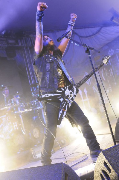 Machine Head at Stubb's BarBQ, Austin, TX 12/01/12 - photo by Jeff Barringe