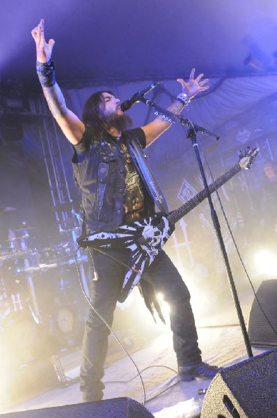 Machine Head at Stubb's BarBQ, Austin, TX 12/01/12 - photo by Jeff Barringe