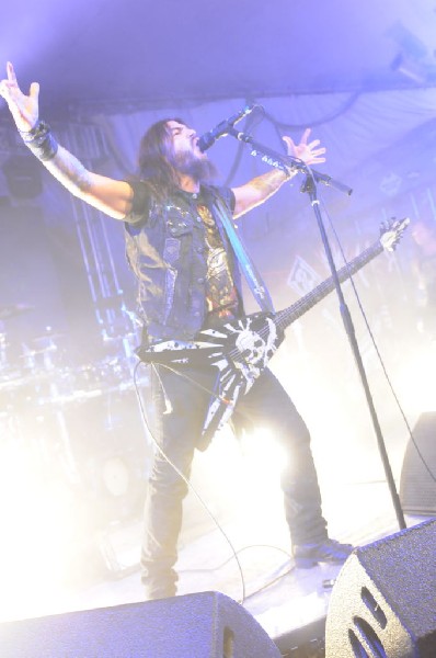 Machine Head at Stubb's BarBQ, Austin, TX 12/01/12 - photo by Jeff Barringe