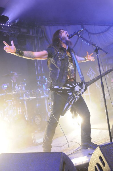 Machine Head at Stubb's BarBQ, Austin, TX 12/01/12 - photo by Jeff Barringe