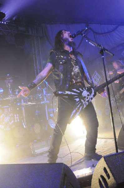 Machine Head at Stubb's BarBQ, Austin, TX 12/01/12 - photo by Jeff Barringe