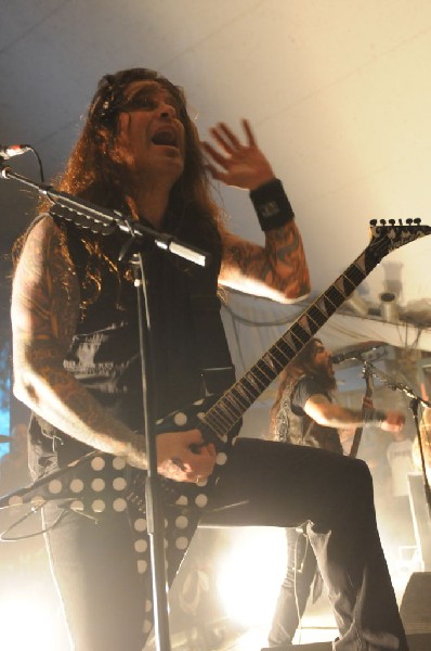 Machine Head at Stubb's BarBQ, Austin, TX 12/01/12 - photo by Jeff Barringe