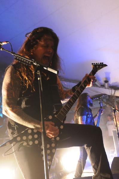 Machine Head at Stubb's BarBQ, Austin, TX 12/01/12 - photo by Jeff Barringe