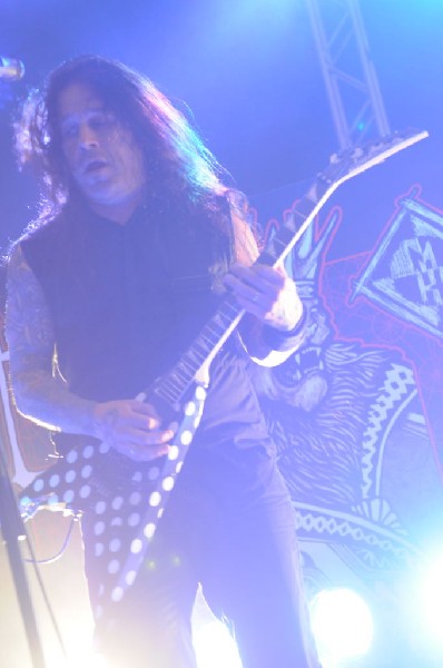 Machine Head at Stubb's BarBQ, Austin, TX 12/01/12 - photo by Jeff Barringe