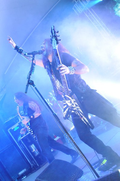 Machine Head at Stubb's BarBQ, Austin, TX 12/01/12 - photo by Jeff Barringe