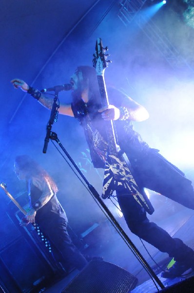 Machine Head at Stubb's BarBQ, Austin, TX 12/01/12 - photo by Jeff Barringe