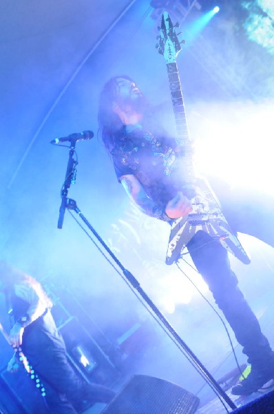 Machine Head at Stubb's BarBQ, Austin, TX 12/01/12 - photo by Jeff Barringe