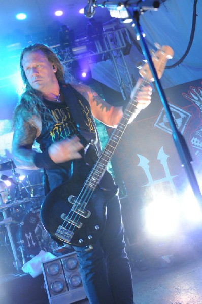 Machine Head at Stubb's BarBQ, Austin, TX 12/01/12 - photo by Jeff Barringe