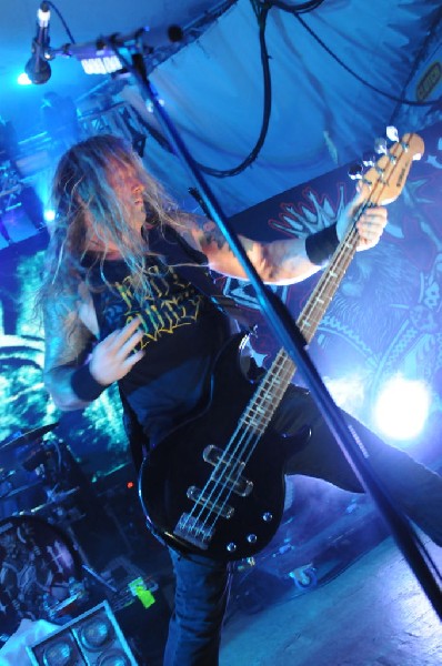 Machine Head at Stubb's BarBQ, Austin, TX 12/01/12 - photo by Jeff Barringe