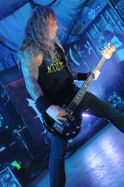 Machine Head at Stubb's BarBQ, Austin, TX 12/01/12 - photo by Jeff Barringe