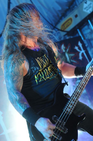 Machine Head at Stubb's BarBQ, Austin, TX 12/01/12 - photo by Jeff Barringe