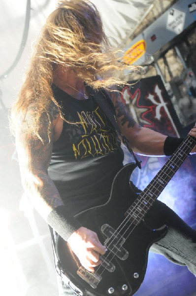 Machine Head at Stubb's BarBQ, Austin, TX 12/01/12 - photo by Jeff Barringe