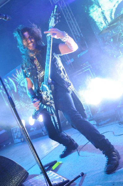 Machine Head at Stubb's BarBQ, Austin, TX 12/01/12 - photo by Jeff Barringe