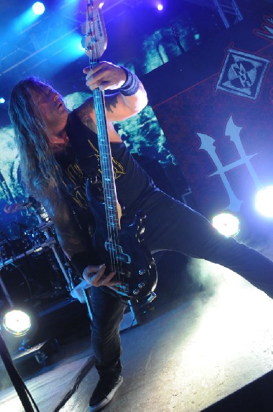 Machine Head at Stubb's BarBQ, Austin, TX 12/01/12 - photo by Jeff Barringe