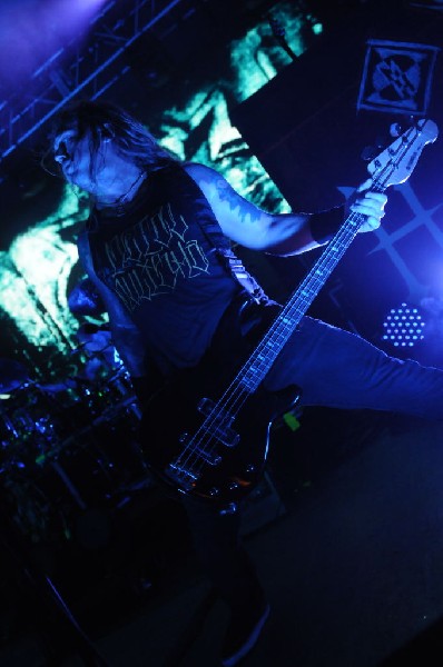 Machine Head at Stubb's BarBQ, Austin, TX 12/01/12 - photo by Jeff Barringe