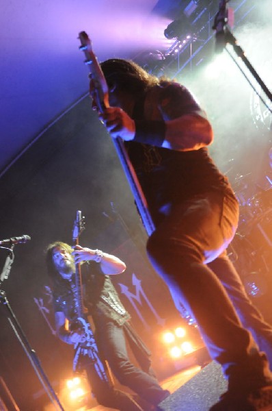 Machine Head at Stubb's BarBQ, Austin, TX 12/01/12 - photo by Jeff Barringe