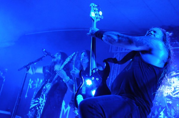 Machine Head at Stubb's BarBQ, Austin, TX 12/01/12 - photo by Jeff Barringe