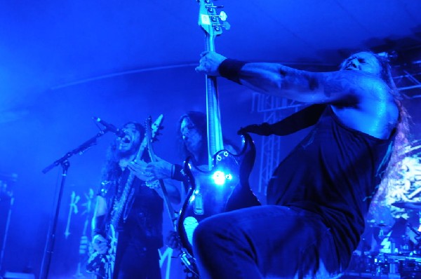 Machine Head at Stubb's BarBQ, Austin, TX 12/01/12 - photo by Jeff Barringe