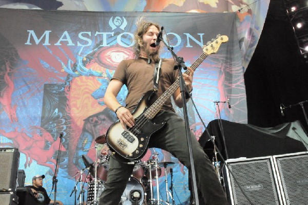 Mastadon at the Mayhem Festival Verizon Wireless Amphitheater