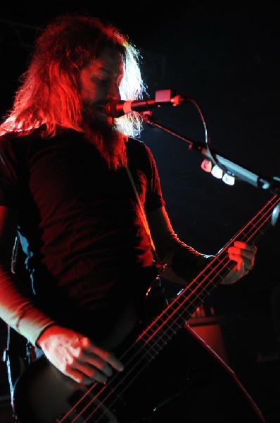 Mastodon at La Zona Rosa, Austin, Texas 10/25/11 - photo by jeff barringer