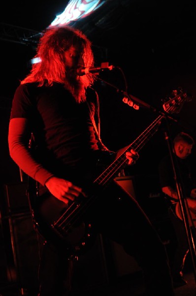 Mastodon at La Zona Rosa, Austin, Texas 10/25/11 - photo by jeff barringer