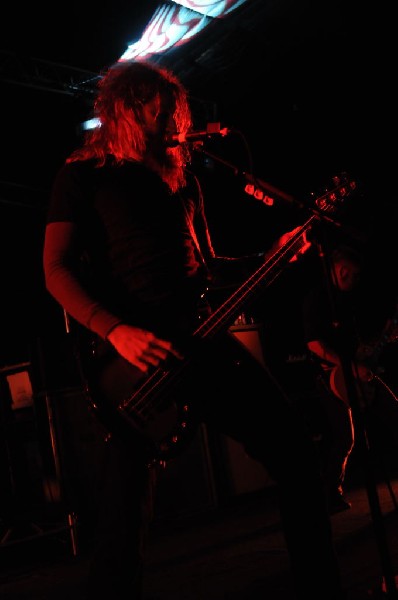 Mastodon at La Zona Rosa, Austin, Texas 10/25/11 - photo by jeff barringer