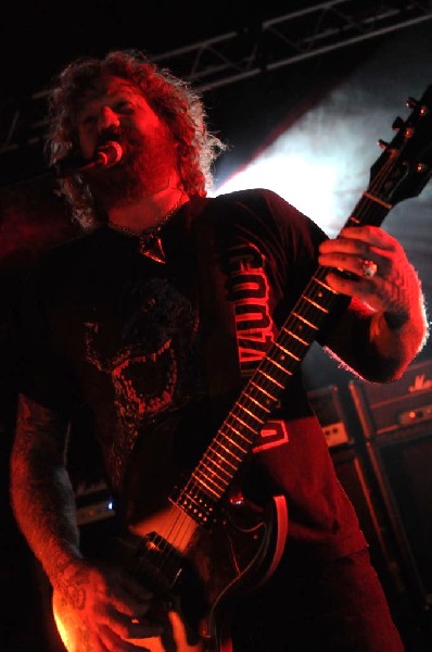 Mastodon at La Zona Rosa, Austin, Texas 10/25/11 - photo by jeff barringer