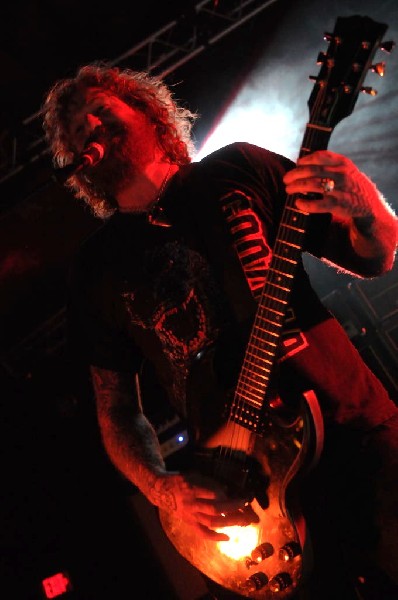 Mastodon at La Zona Rosa, Austin, Texas 10/25/11 - photo by jeff barringer