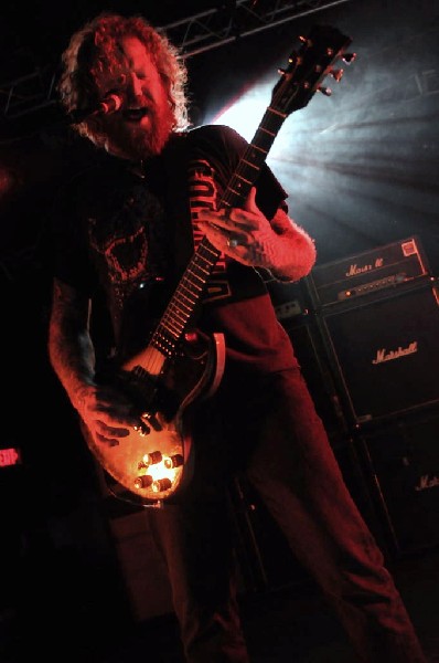 Mastodon at La Zona Rosa, Austin, Texas 10/25/11 - photo by jeff barringer