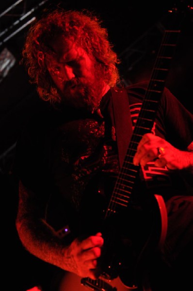 Mastodon at La Zona Rosa, Austin, Texas 10/25/11 - photo by jeff barringer