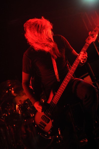 Mastodon at La Zona Rosa, Austin, Texas 10/25/11 - photo by jeff barringer