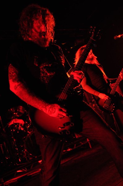 Mastodon at La Zona Rosa, Austin, Texas 10/25/11 - photo by jeff barringer