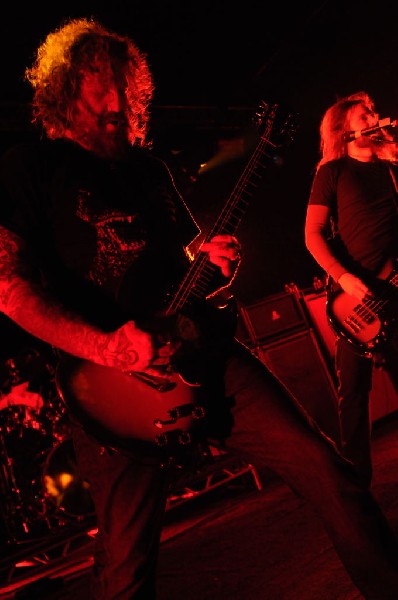 Mastodon at La Zona Rosa, Austin, Texas 10/25/11 - photo by jeff barringer