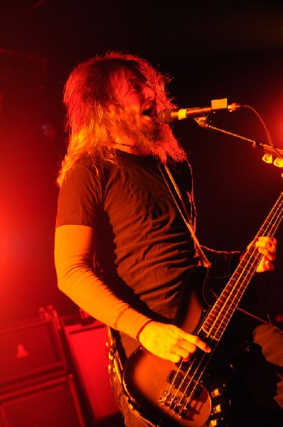 Mastodon at La Zona Rosa, Austin, Texas 10/25/11 - photo by jeff barringer