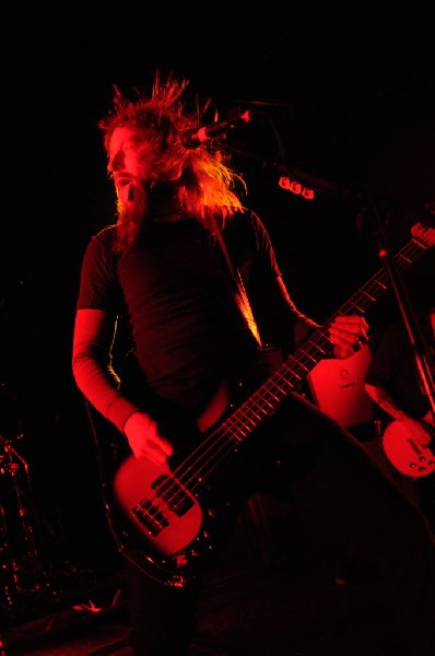 Mastodon at La Zona Rosa, Austin, Texas 10/25/11 - photo by jeff barringer