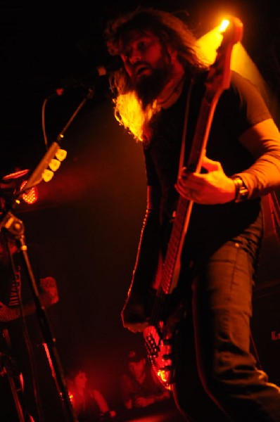 Mastodon at La Zona Rosa, Austin, Texas 10/25/11 - photo by jeff barringer