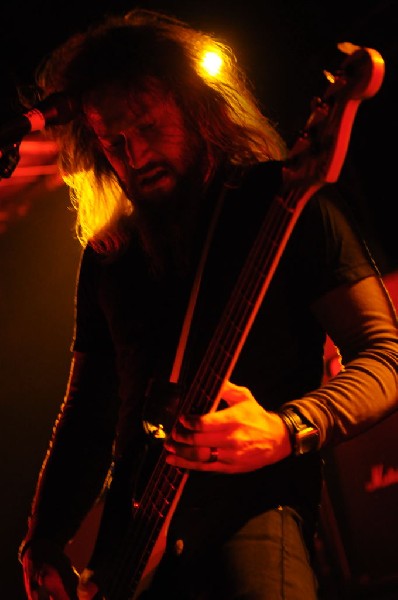 Mastodon at La Zona Rosa, Austin, Texas 10/25/11 - photo by jeff barringer