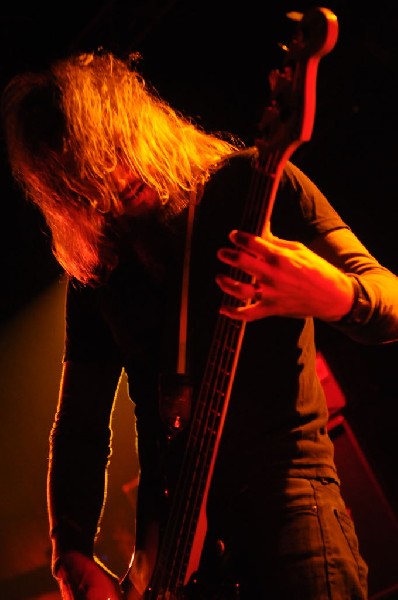 Mastodon at La Zona Rosa, Austin, Texas 10/25/11 - photo by jeff barringer