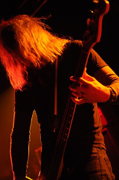 Mastodon at La Zona Rosa, Austin, Texas 10/25/11 - photo by jeff barringer