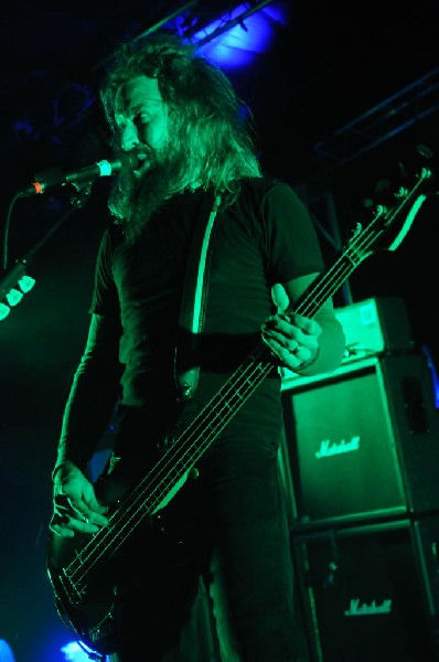 Mastodon at La Zona Rosa, Austin, Texas 10/25/11 - photo by jeff barringer